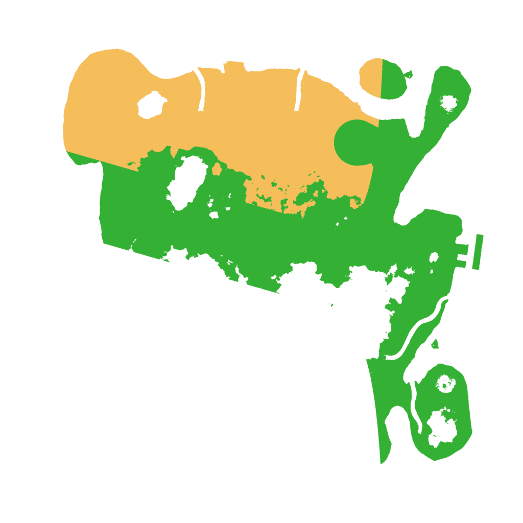 Biome Rust Map: Procedural Map, Size: 3000, Seed: 852132981