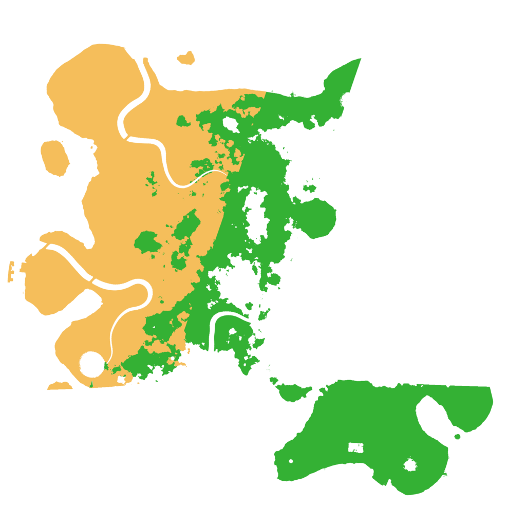 Biome Rust Map: Procedural Map, Size: 3750, Seed: 2087992198