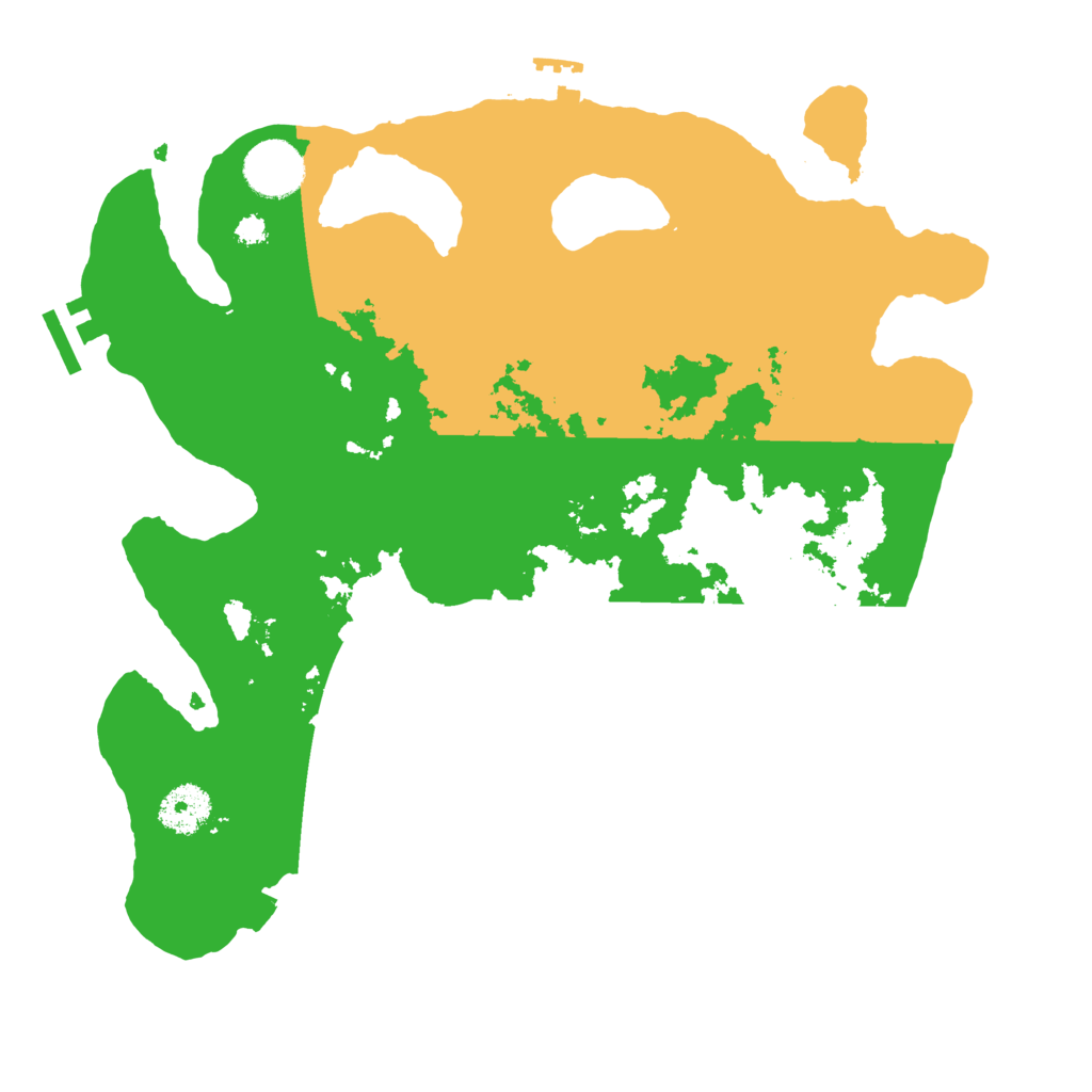 Biome Rust Map: Procedural Map, Size: 3300, Seed: 1701025369