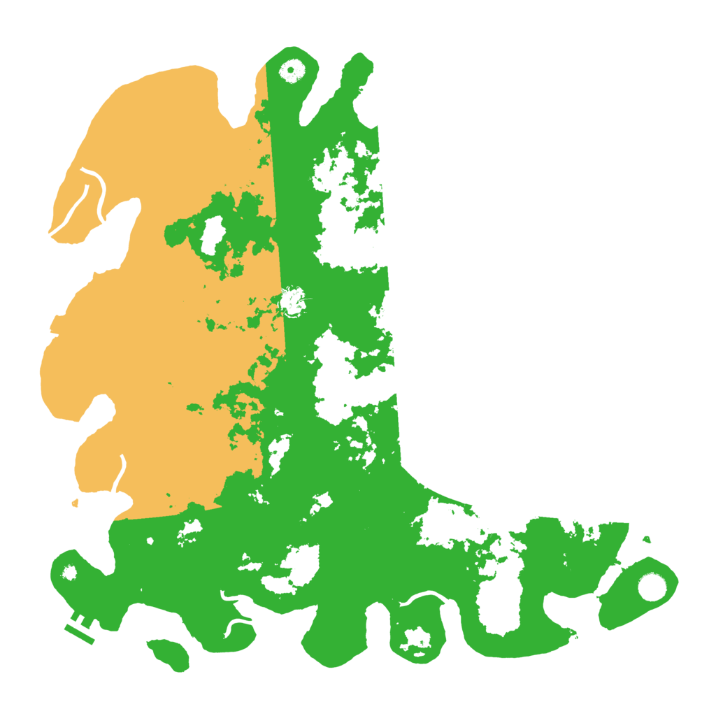 Biome Rust Map: Procedural Map, Size: 4500, Seed: 1387611765