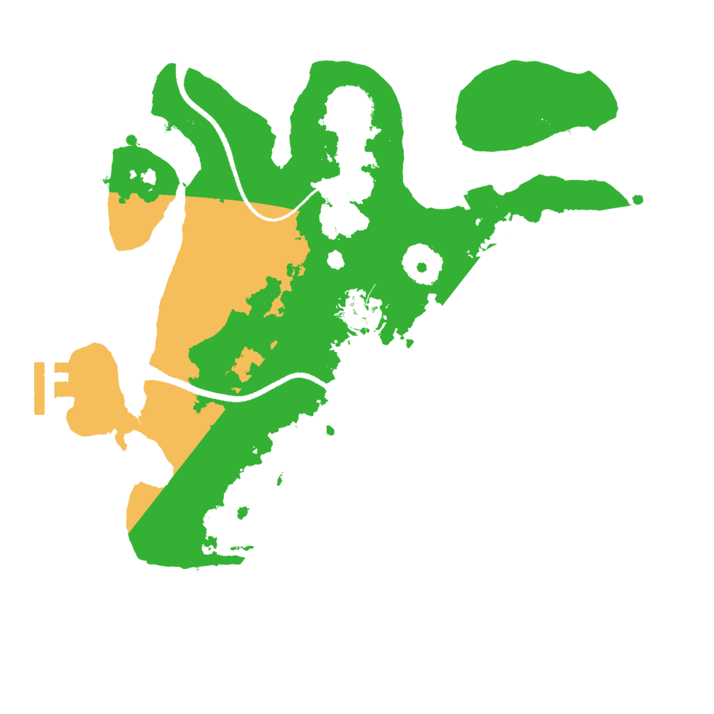 Biome Rust Map: Procedural Map, Size: 2750, Seed: 480723348