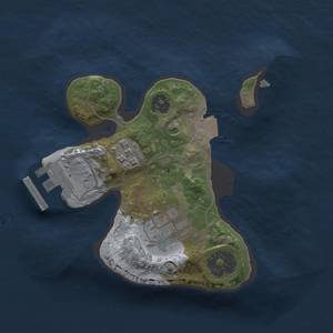 Thumbnail Rust Map: Procedural Map, Size: 1800, Seed: 72703675, 6 Monuments