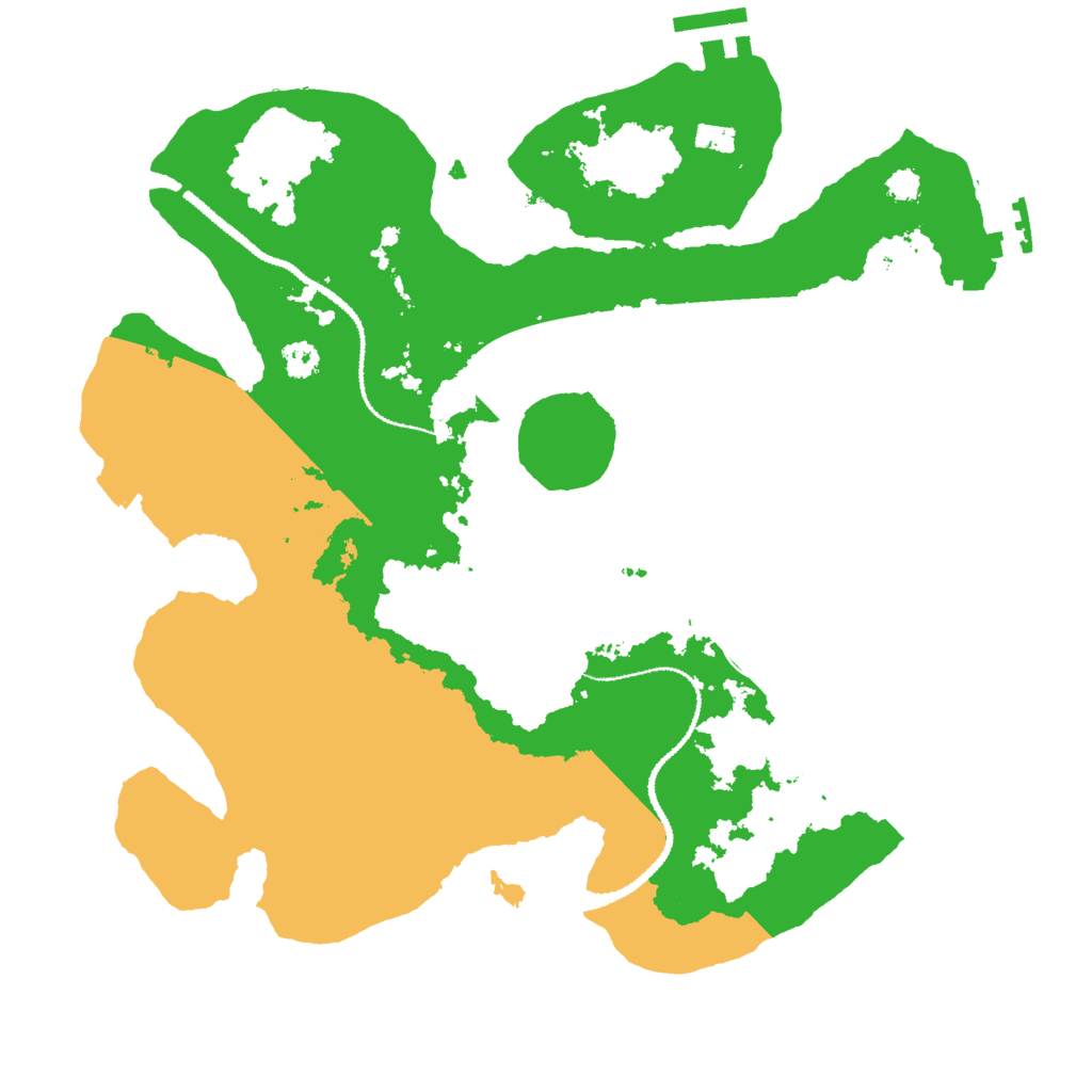 Biome Rust Map: Procedural Map, Size: 3000, Seed: 55211719