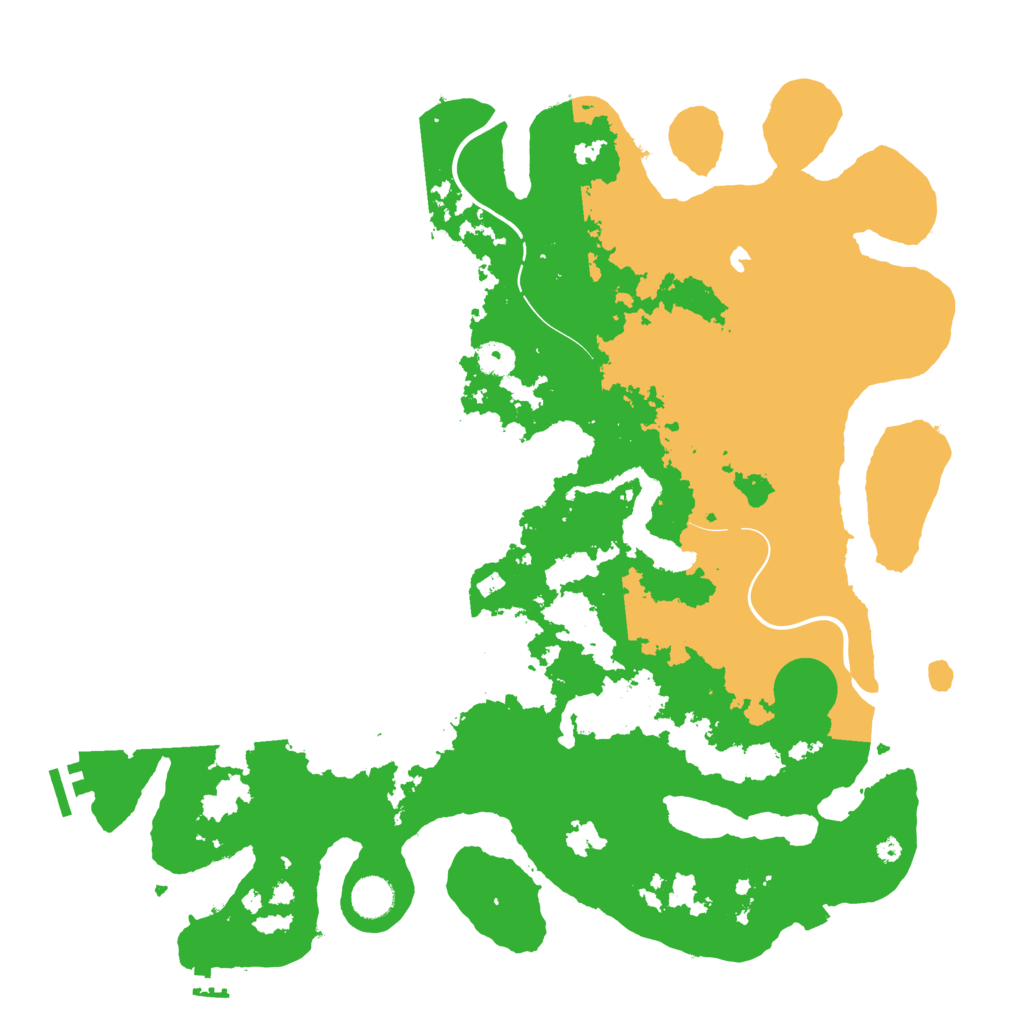 Biome Rust Map: Procedural Map, Size: 4250, Seed: 942288766