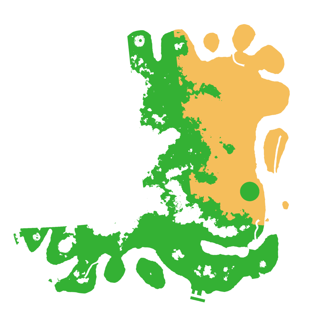 Biome Rust Map: Procedural Map, Size: 4250, Seed: 942288766