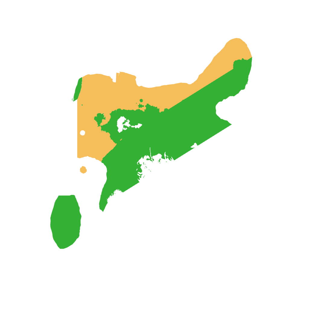 Biome Rust Map: Procedural Map, Size: 1800, Seed: 539427543