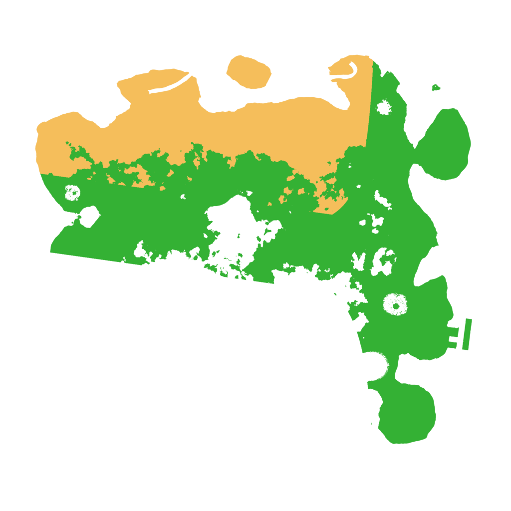 Biome Rust Map: Procedural Map, Size: 3300, Seed: 67654821
