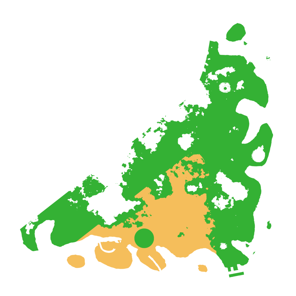 Biome Rust Map: Procedural Map, Size: 4000, Seed: 1270819827