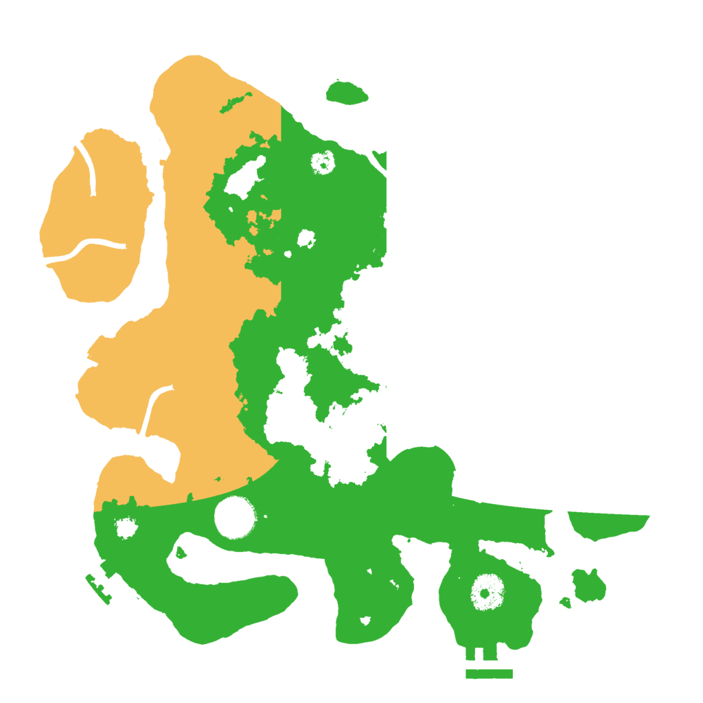 Biome Rust Map: Procedural Map, Size: 3000, Seed: 2017039807