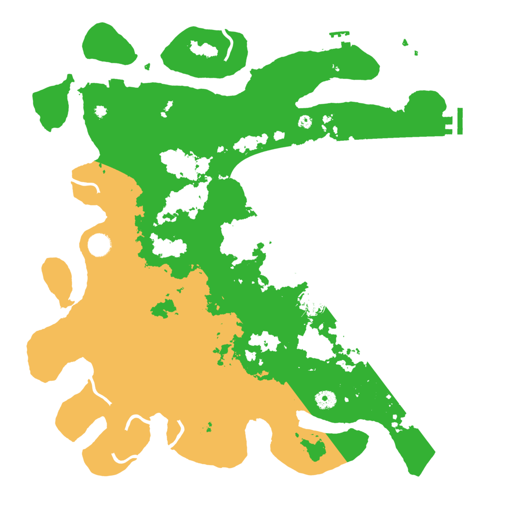 Biome Rust Map: Procedural Map, Size: 3875, Seed: 1581799733