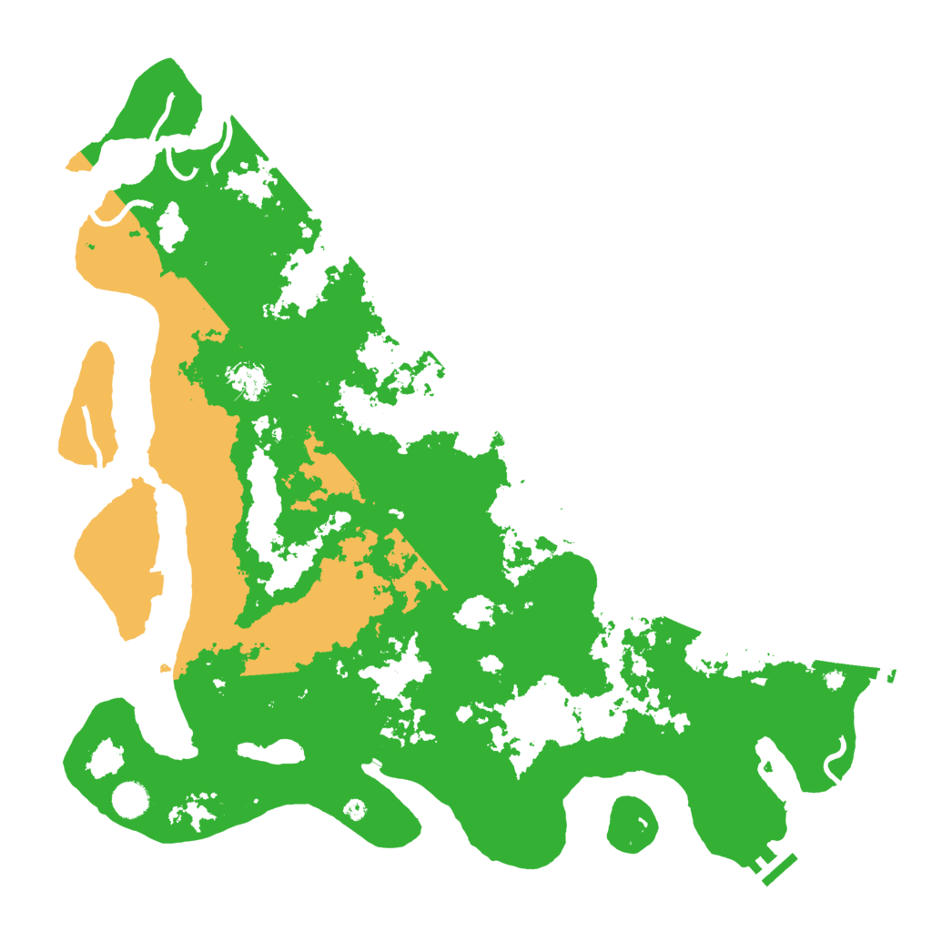 Biome Rust Map: Procedural Map, Size: 4500, Seed: 1331789947