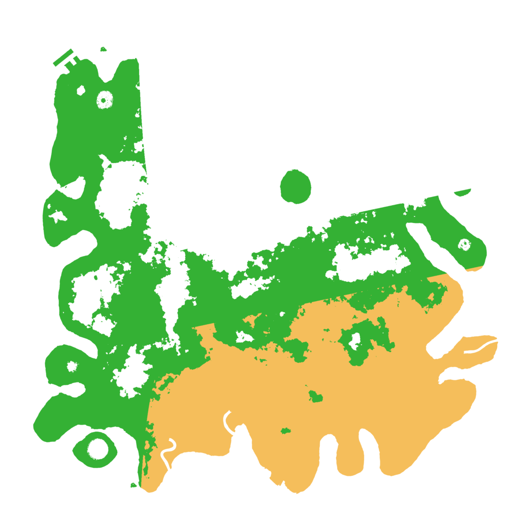 Biome Rust Map: Procedural Map, Size: 4500, Seed: 1209372732