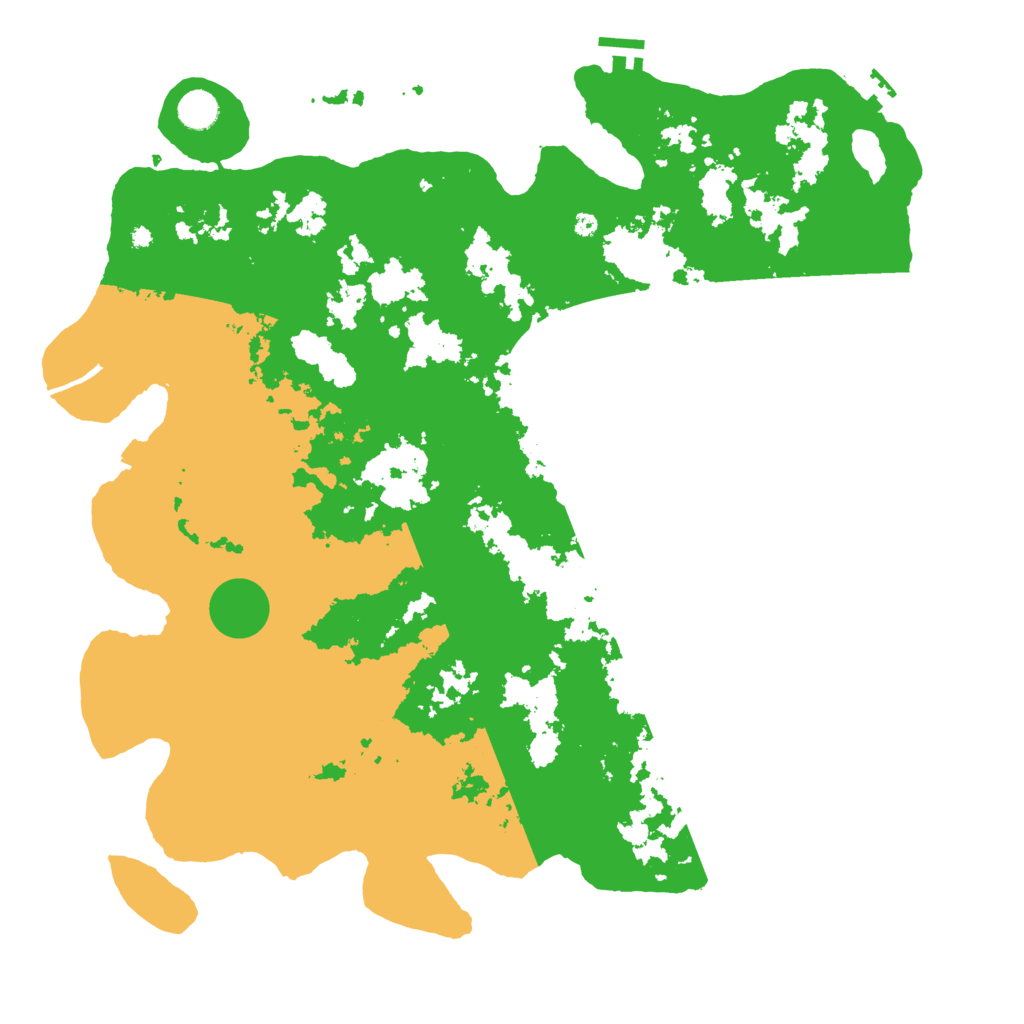 Biome Rust Map: Procedural Map, Size: 4500, Seed: 1026352657