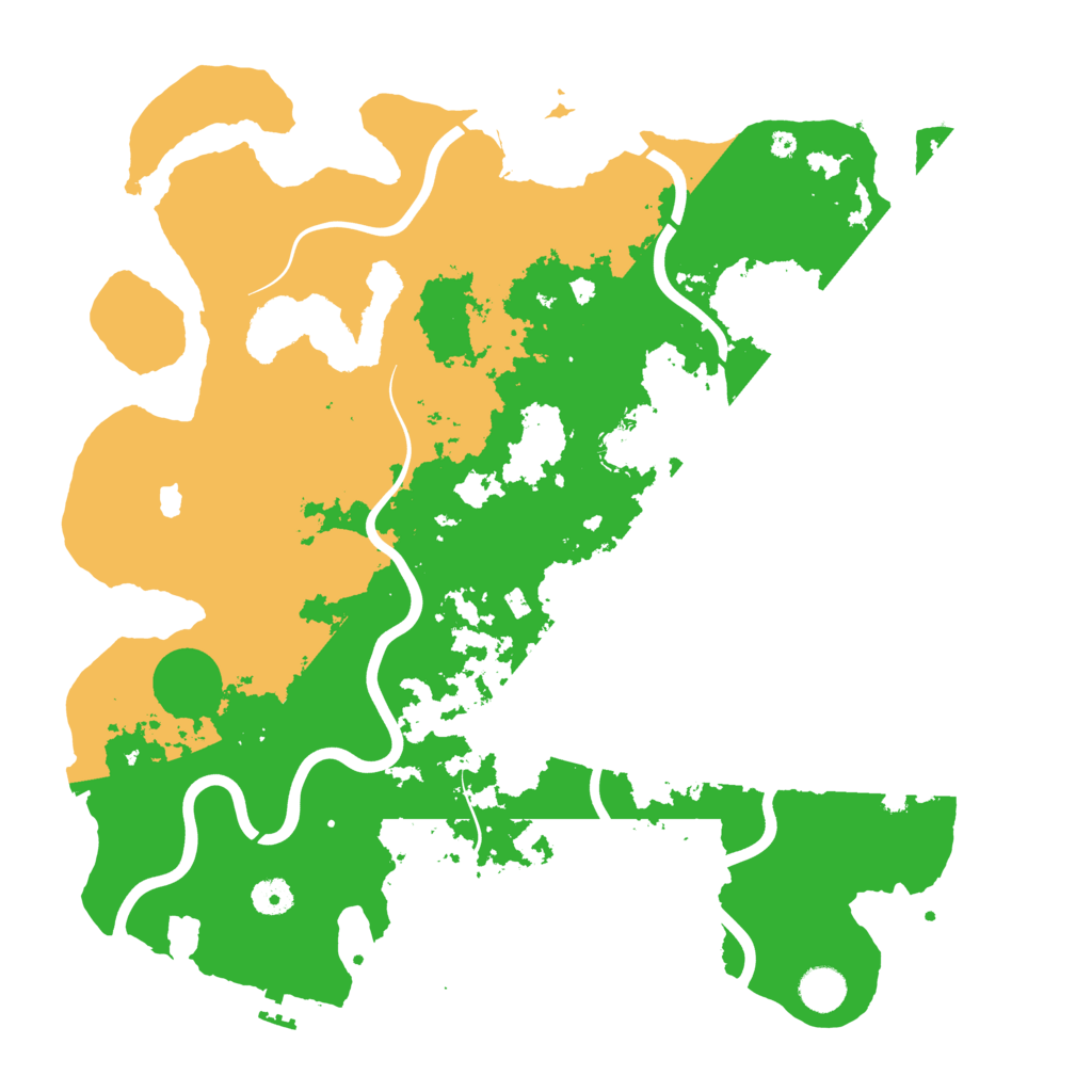 Biome Rust Map: Procedural Map, Size: 4200, Seed: 756606766