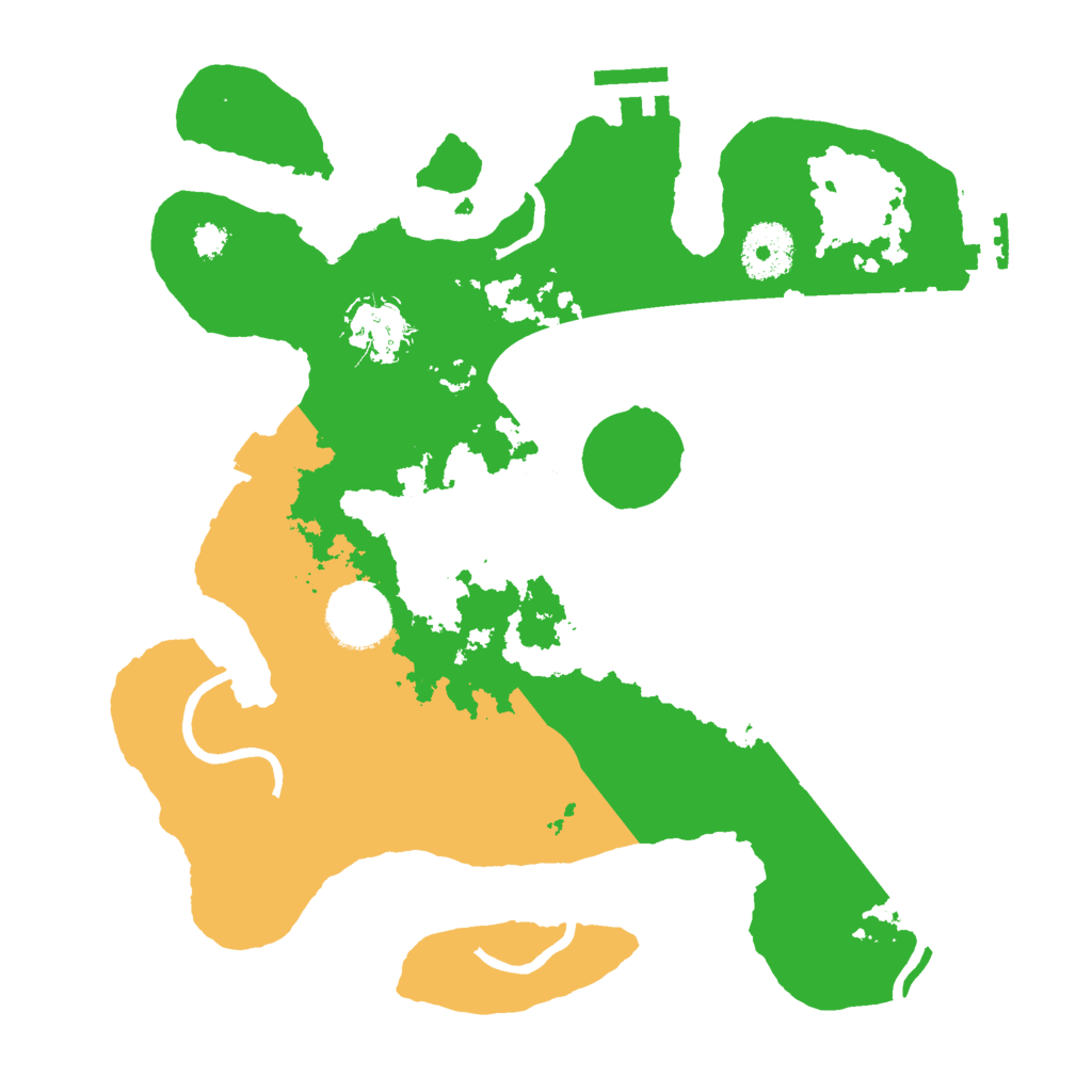 Biome Rust Map: Procedural Map, Size: 3000, Seed: 538762222