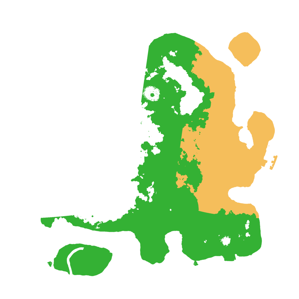 Biome Rust Map: Procedural Map, Size: 3000, Seed: 3737