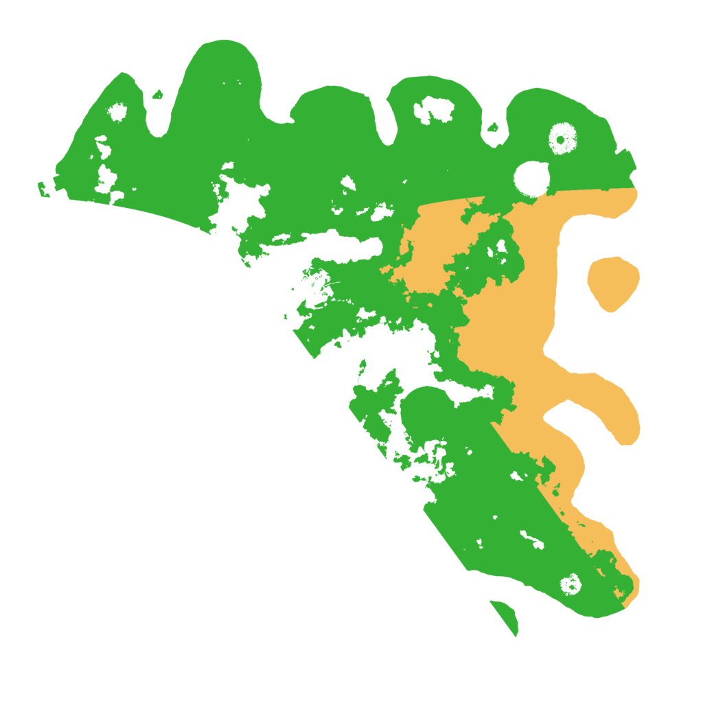 Biome Rust Map: Procedural Map, Size: 3500, Seed: 603042749