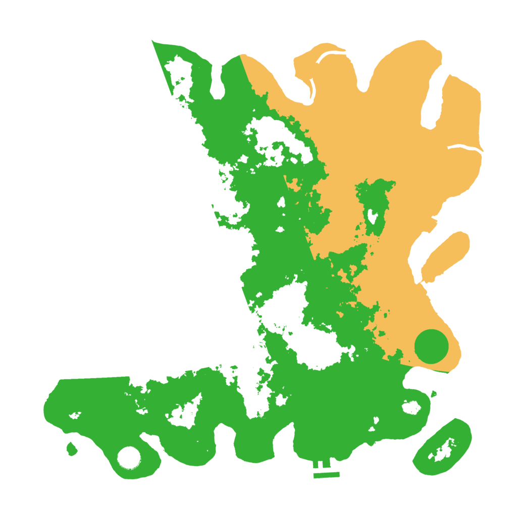 Biome Rust Map: Procedural Map, Size: 4000, Seed: 38322901