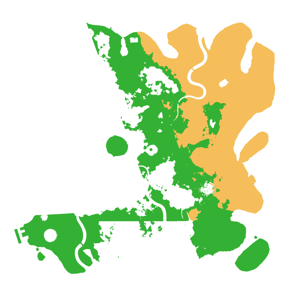 Biome Rust Map: Procedural Map, Size: 4000, Seed: 38322901