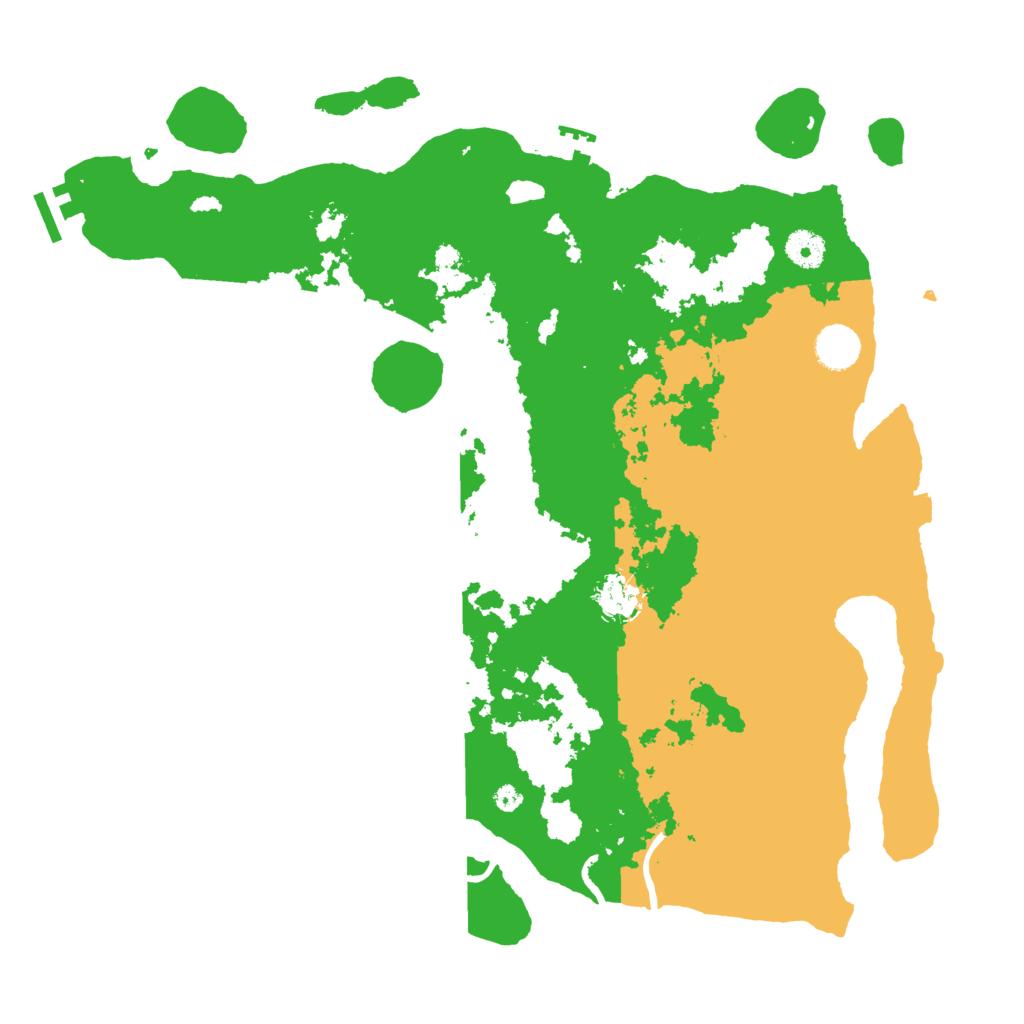 Biome Rust Map: Procedural Map, Size: 4000, Seed: 1788505257