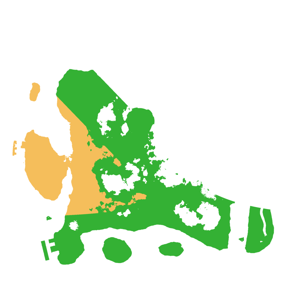 Biome Rust Map: Procedural Map, Size: 3000, Seed: 1888159279
