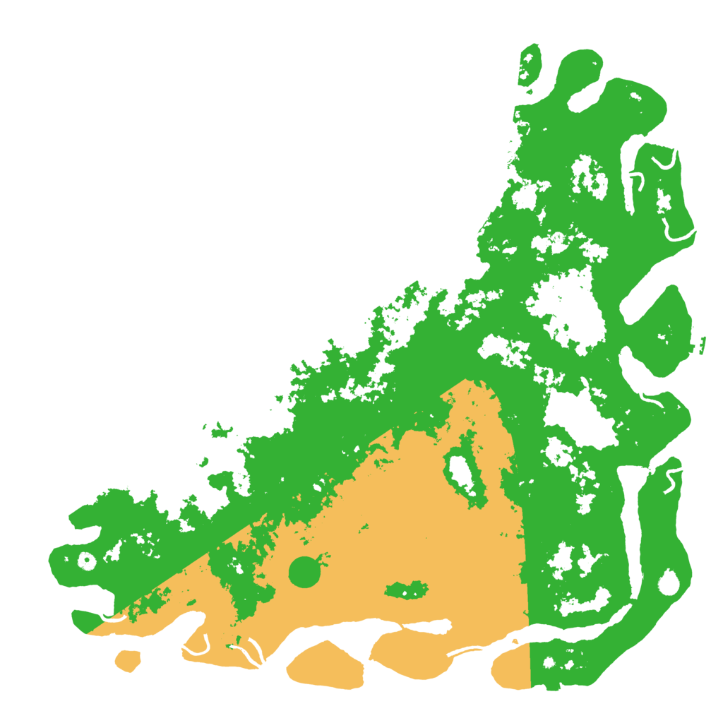 Biome Rust Map: Procedural Map, Size: 6000, Seed: 3439994