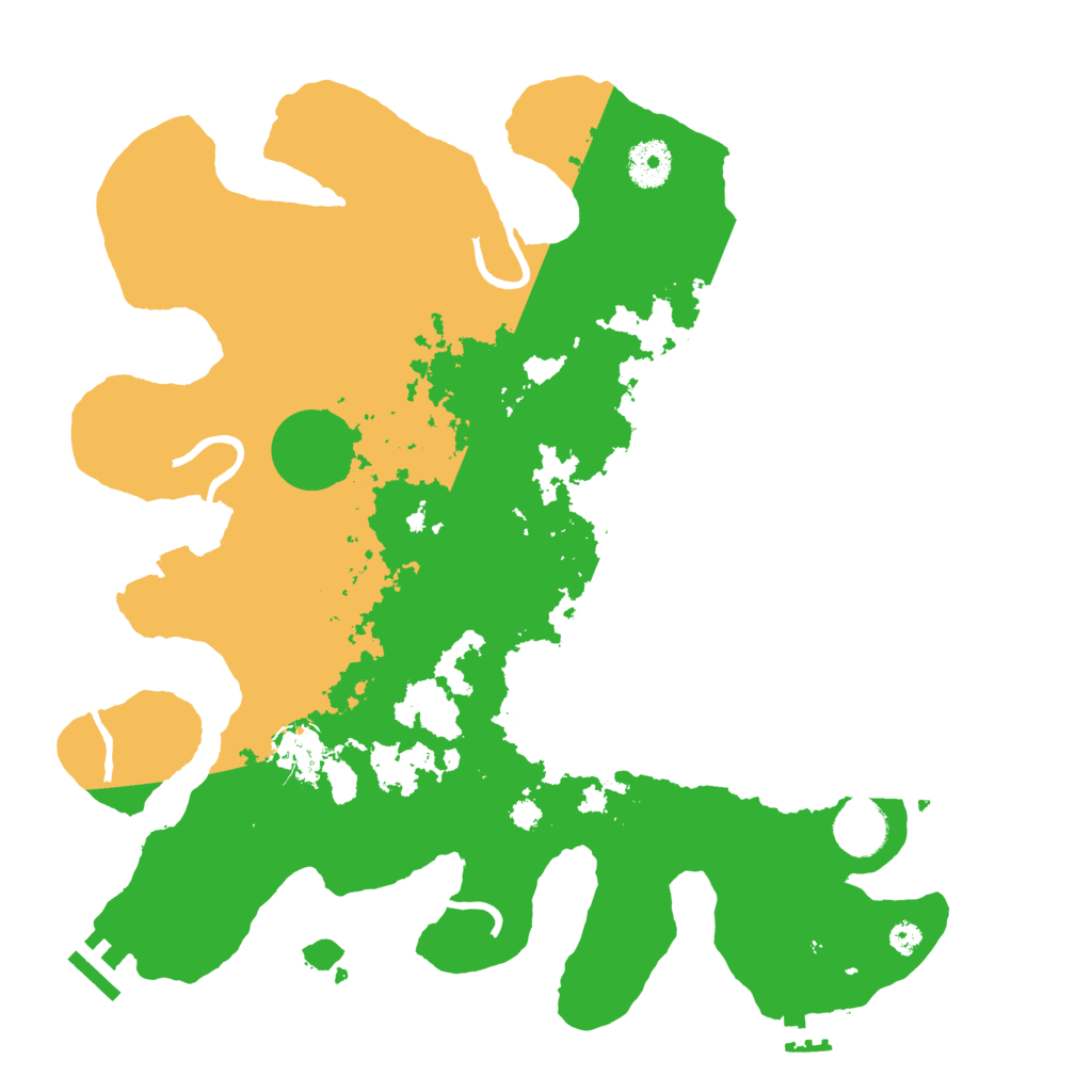 Biome Rust Map: Procedural Map, Size: 3566, Seed: 2117146530