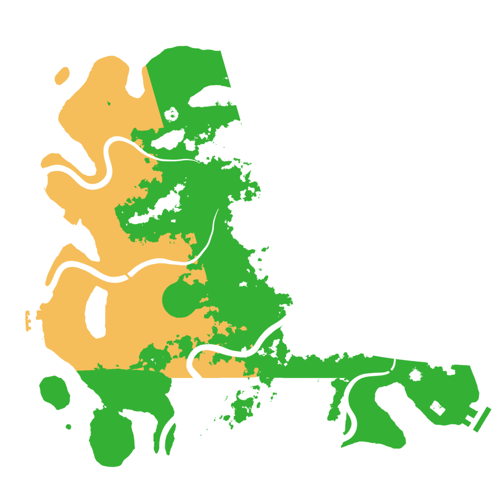 Biome Rust Map: Procedural Map, Size: 3750, Seed: 682426