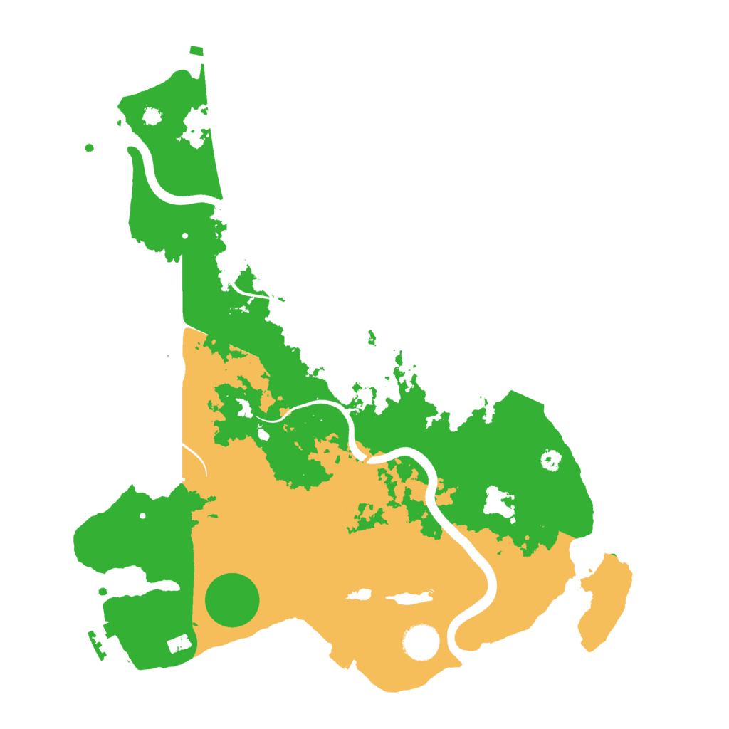 Biome Rust Map: Procedural Map, Size: 3550, Seed: 402042335