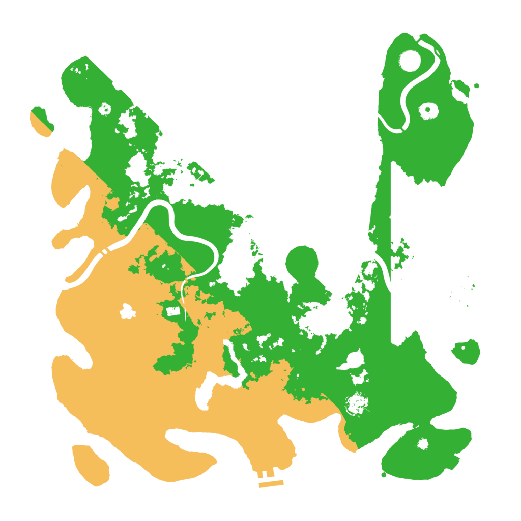 Biome Rust Map: Procedural Map, Size: 4250, Seed: 1979301797