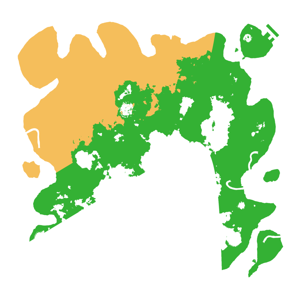 Biome Rust Map: Procedural Map, Size: 3850, Seed: 8082024