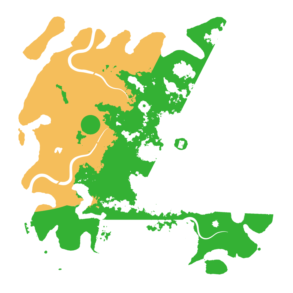 Biome Rust Map: Procedural Map, Size: 4000, Seed: 1751321202