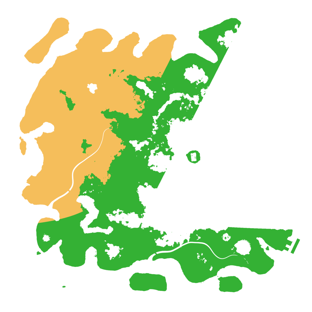 Biome Rust Map: Procedural Map, Size: 4000, Seed: 1751321202