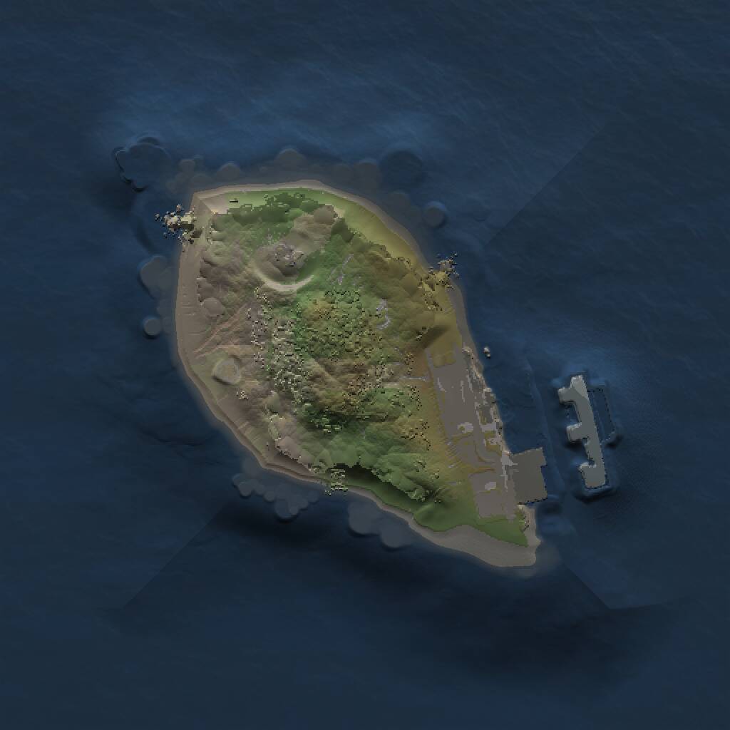 Rust Map: Procedural Map, Size: 1000, Seed: 1772237776, 2 Monuments