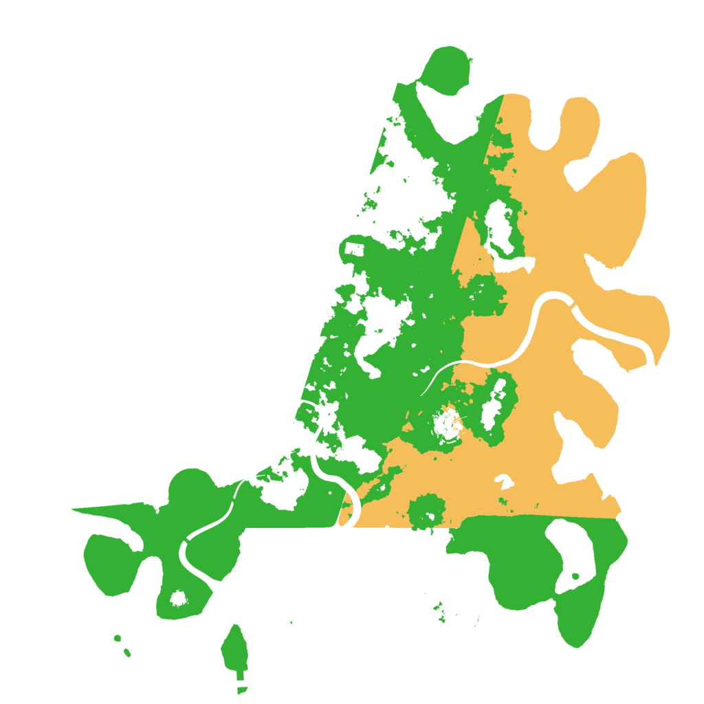 Biome Rust Map: Procedural Map, Size: 4000, Seed: 747588431