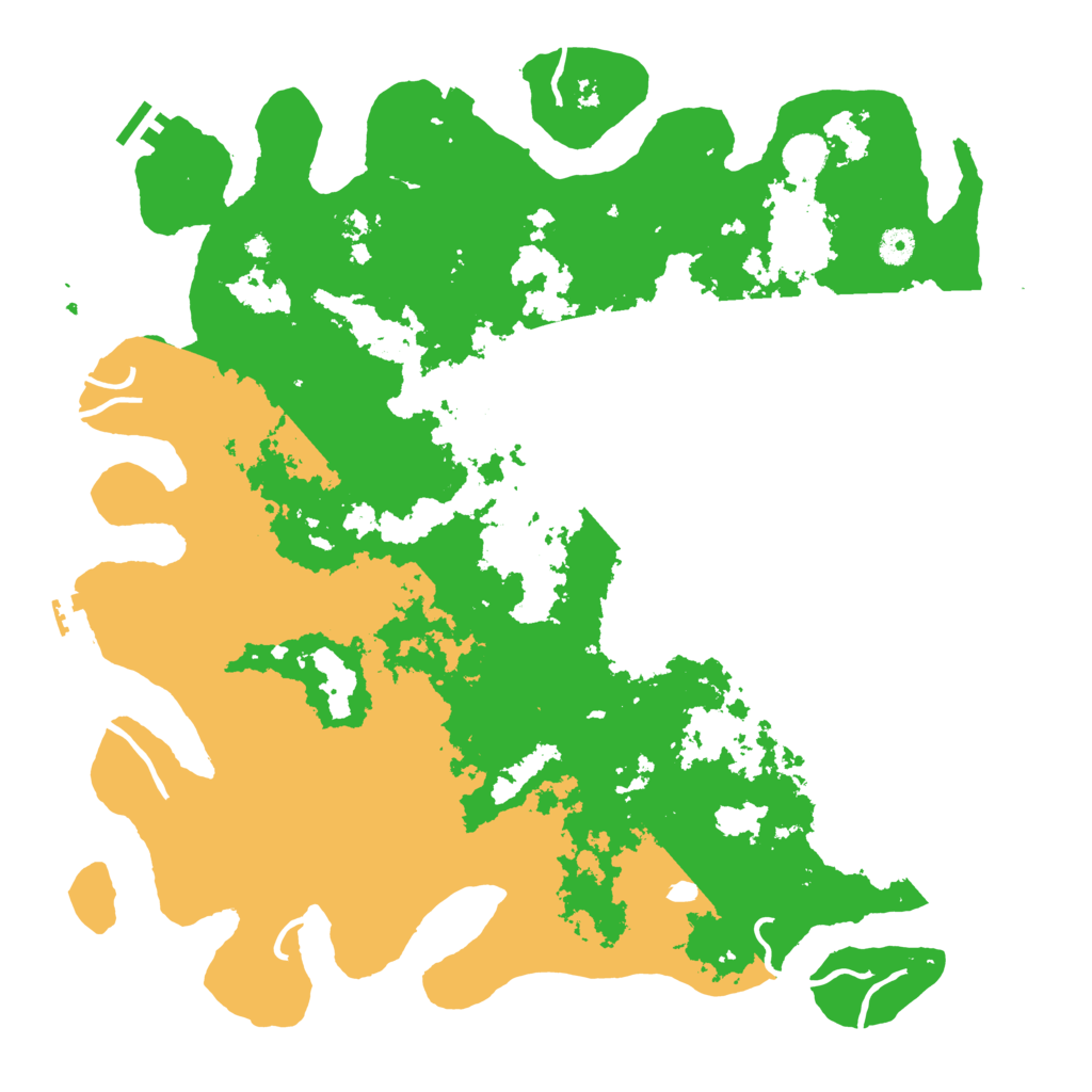 Biome Rust Map: Procedural Map, Size: 4500, Seed: 375052065