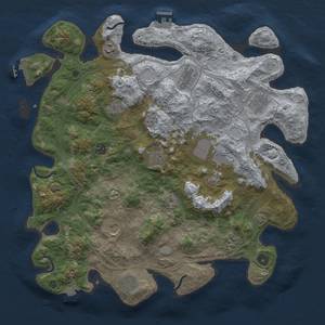 Thumbnail Rust Map: Procedural Map, Size: 4250, Seed: 2674, 19 Monuments