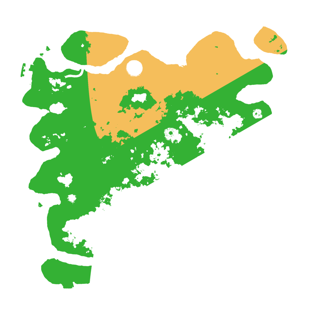 Biome Rust Map: Procedural Map, Size: 3500, Seed: 1644688160