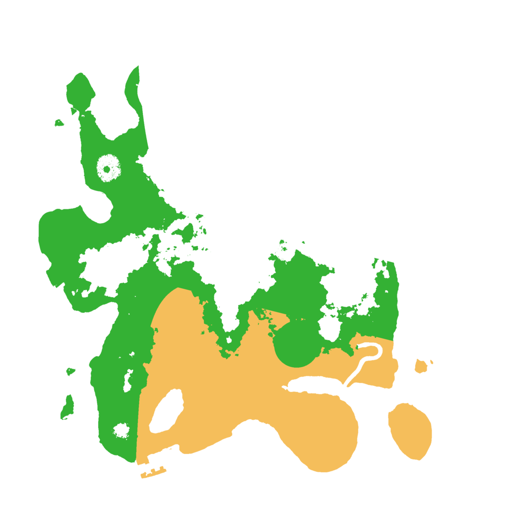 Biome Rust Map: Procedural Map, Size: 3000, Seed: 38718