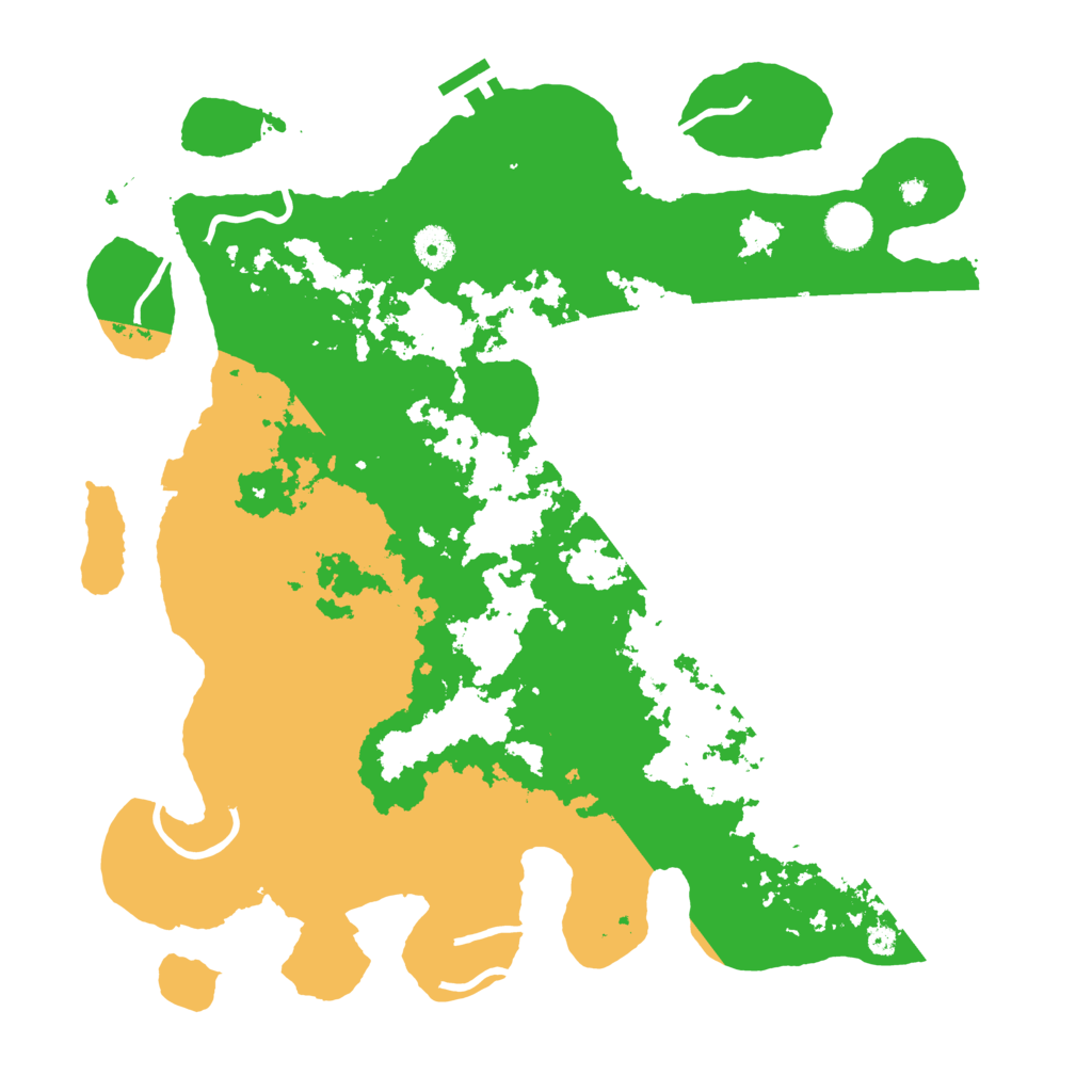 Biome Rust Map: Procedural Map, Size: 4000, Seed: 153525773