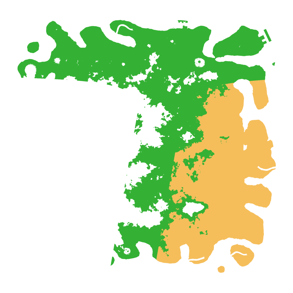 Biome Rust Map: Procedural Map, Size: 4500, Seed: 185