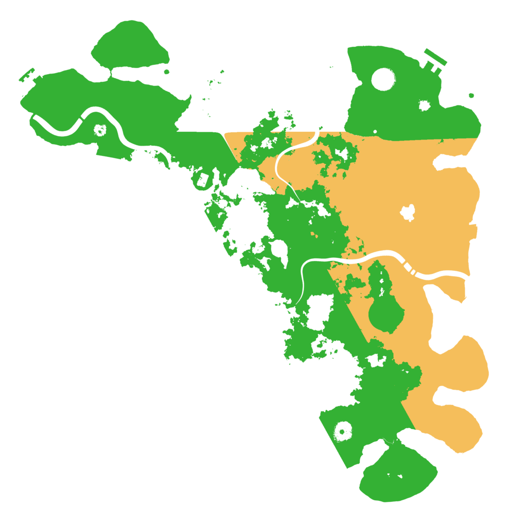 Biome Rust Map: Procedural Map, Size: 4250, Seed: 1031378912