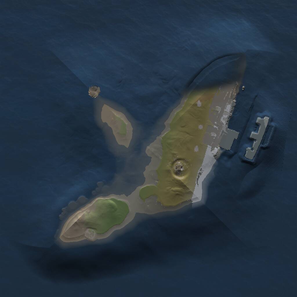 Rust Map: Procedural Map, Size: 1000, Seed: 1495737259, 2 Monuments