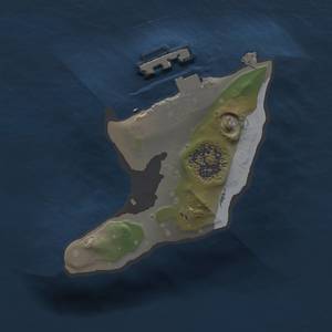 Thumbnail Rust Map: Procedural Map, Size: 1000, Seed: 1495737259, 4 Monuments