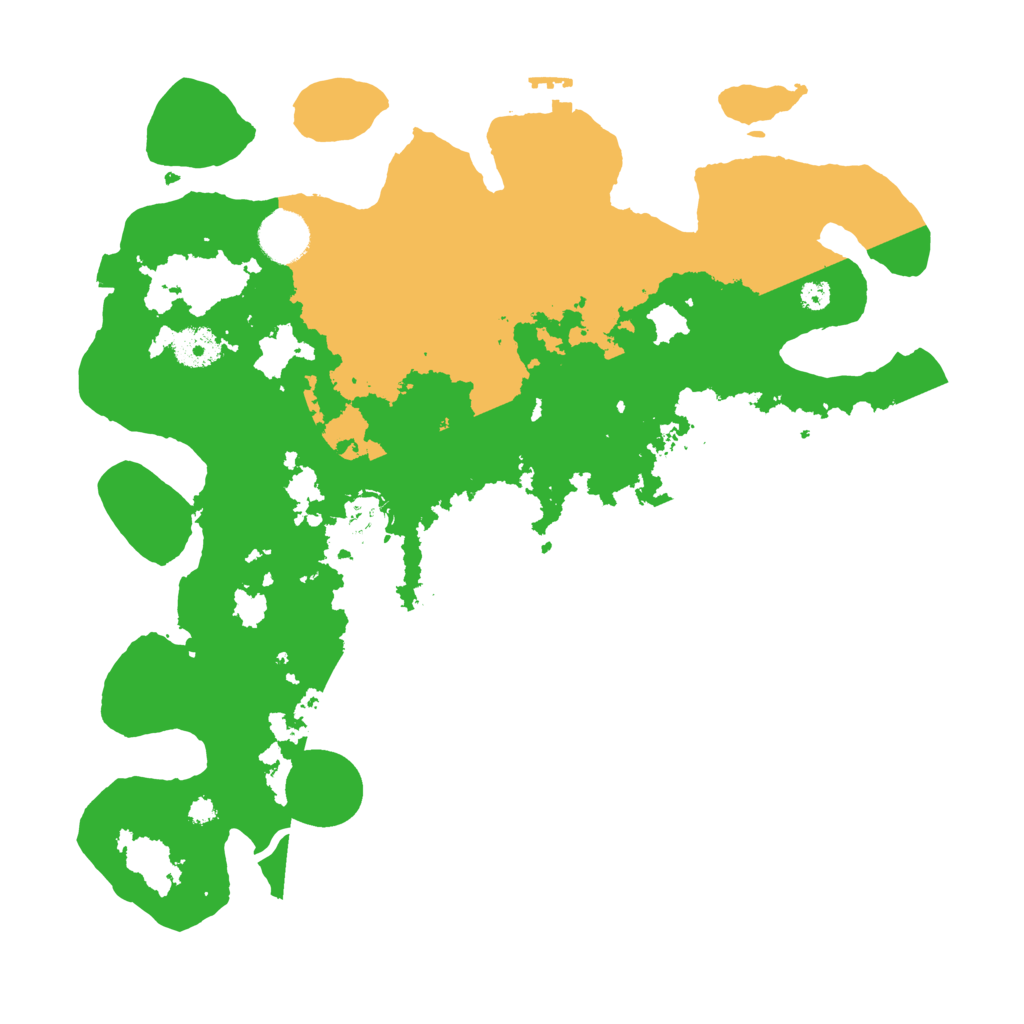 Biome Rust Map: Procedural Map, Size: 3550, Seed: 1129259679