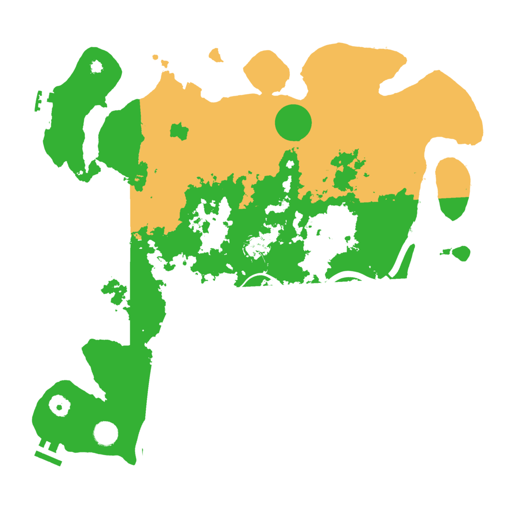 Biome Rust Map: Procedural Map, Size: 3750, Seed: 469774