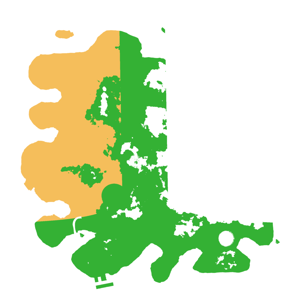 Biome Rust Map: Procedural Map, Size: 3500, Seed: 1696336125