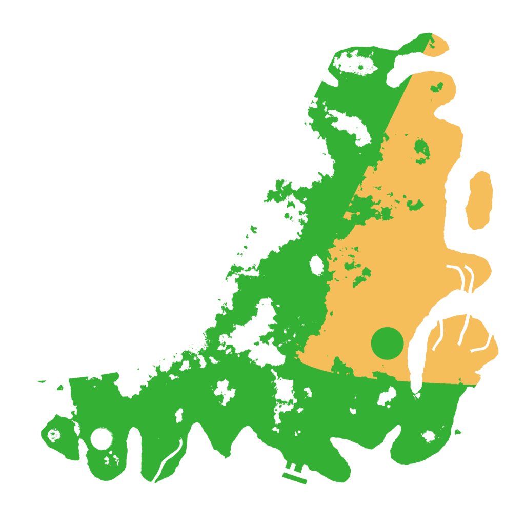 Biome Rust Map: Procedural Map, Size: 4250, Seed: 1145144085