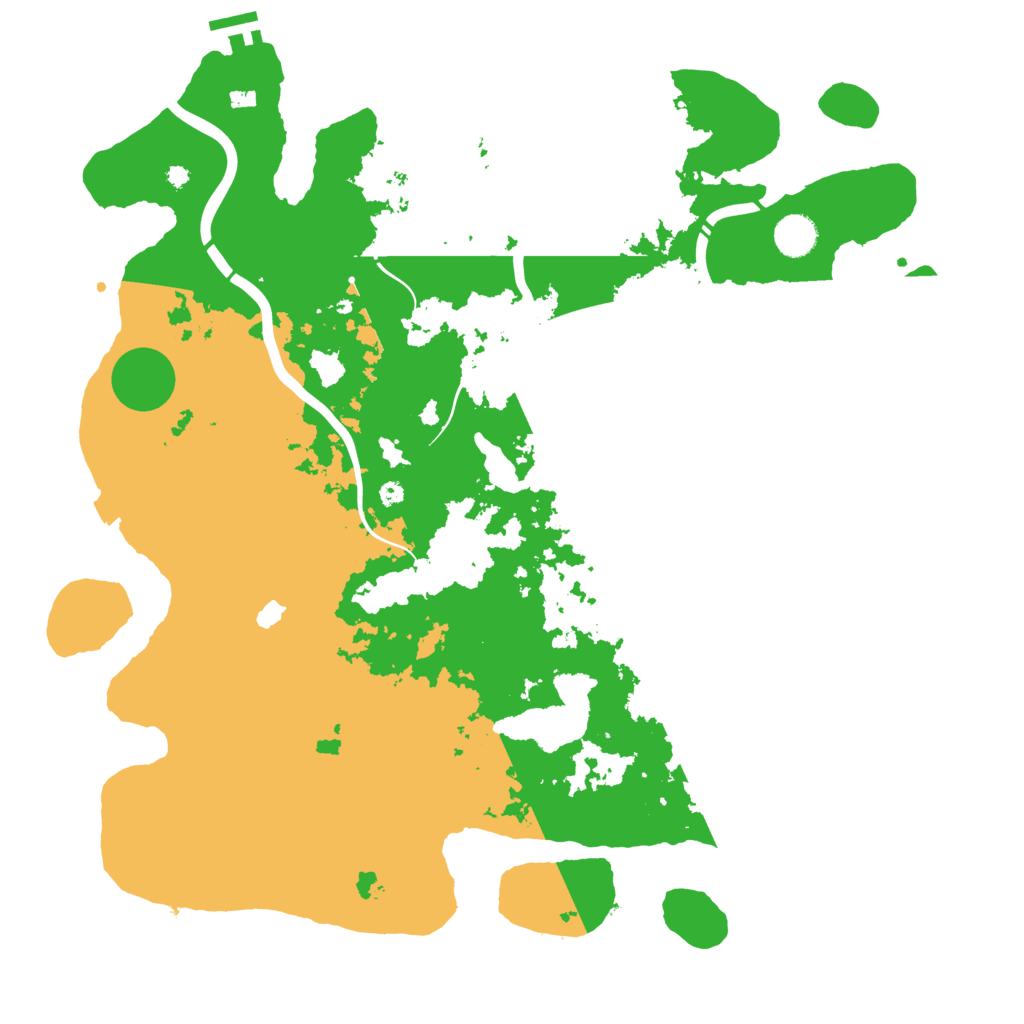 Biome Rust Map: Procedural Map, Size: 4250, Seed: 16745165