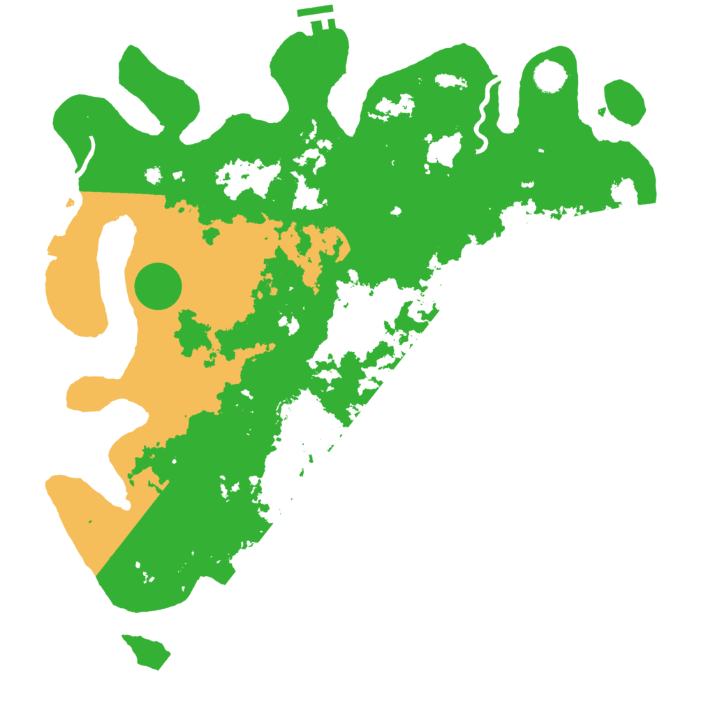 Biome Rust Map: Procedural Map, Size: 4000, Seed: 585504476